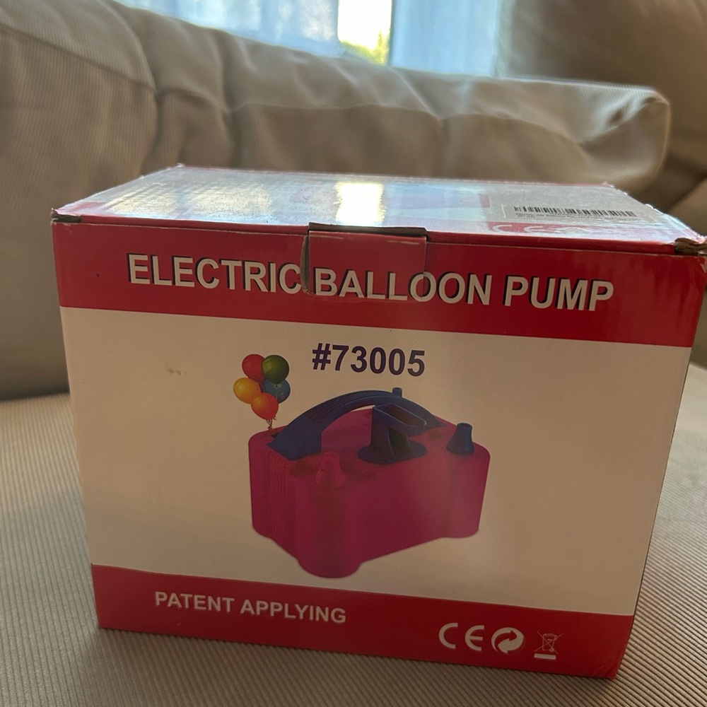 New! Electric balloon pump #73005